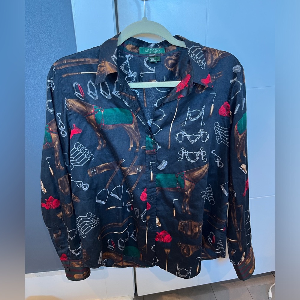 Ralph Lauren equestrian shirt